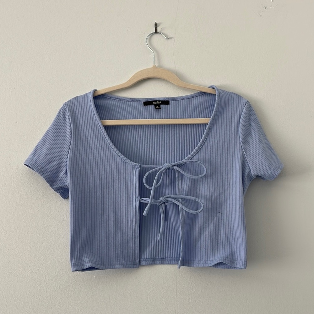 Papaya Periwinkle Top